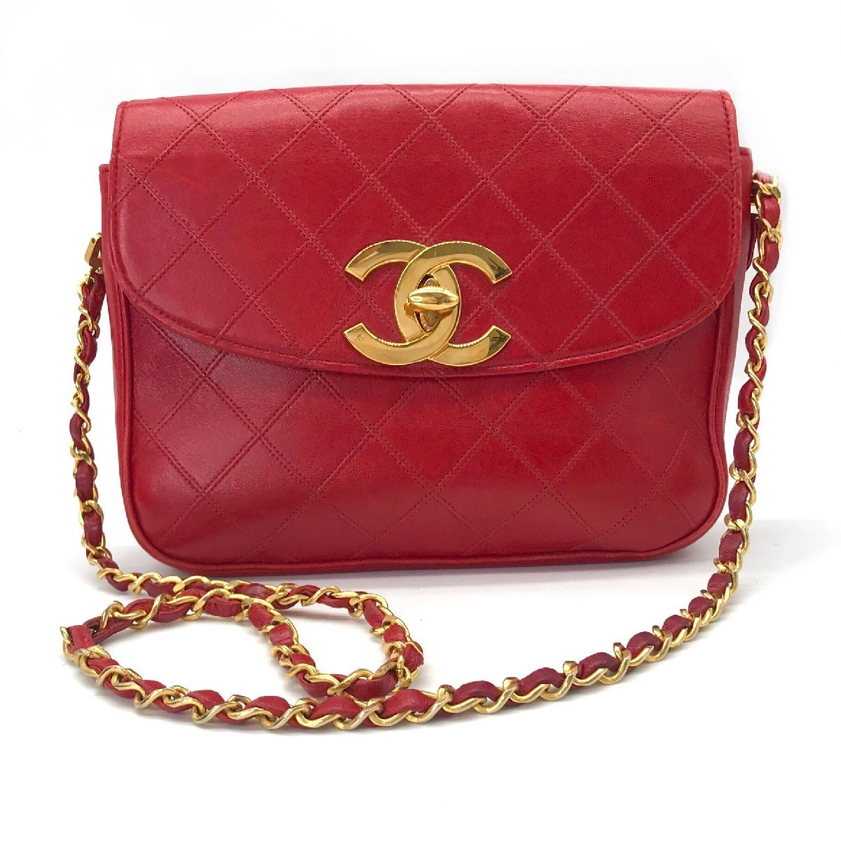 CHANEL シャネル デカココマーク 良品 ビコローレ マトラッセ - 1円 