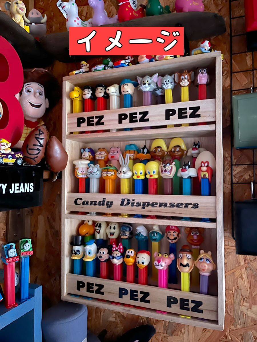PEZ ペッツ RoomClip（ルームクリップ） cocororo 自作 ペッツ棚