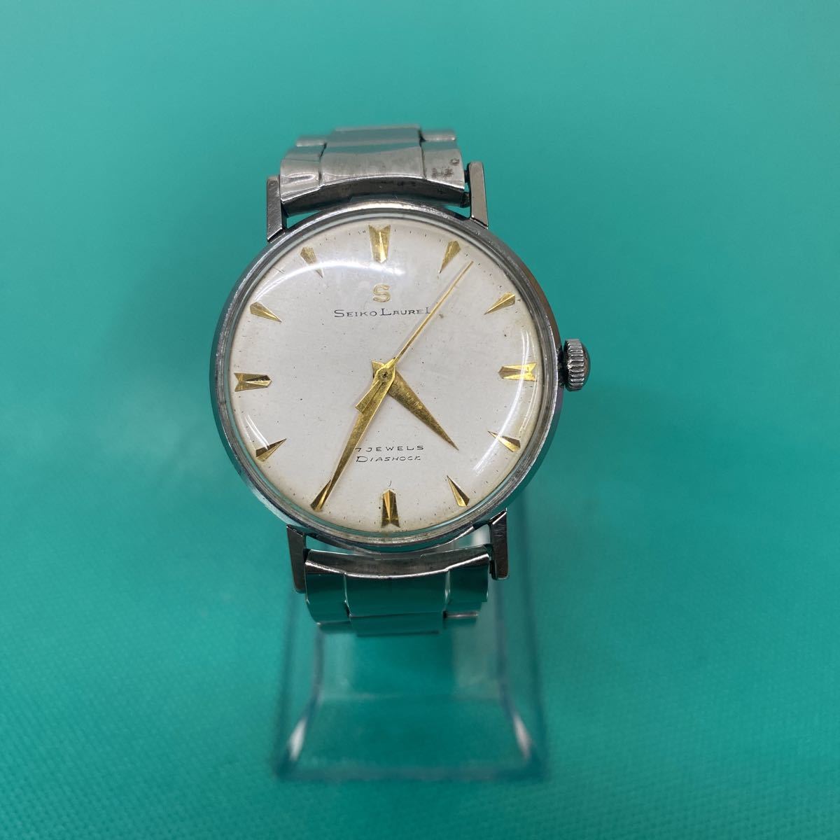 中古】SEIKO 手巻き時計LAURELS コマ無し U14000 | HYFIREWIRELESS.COM