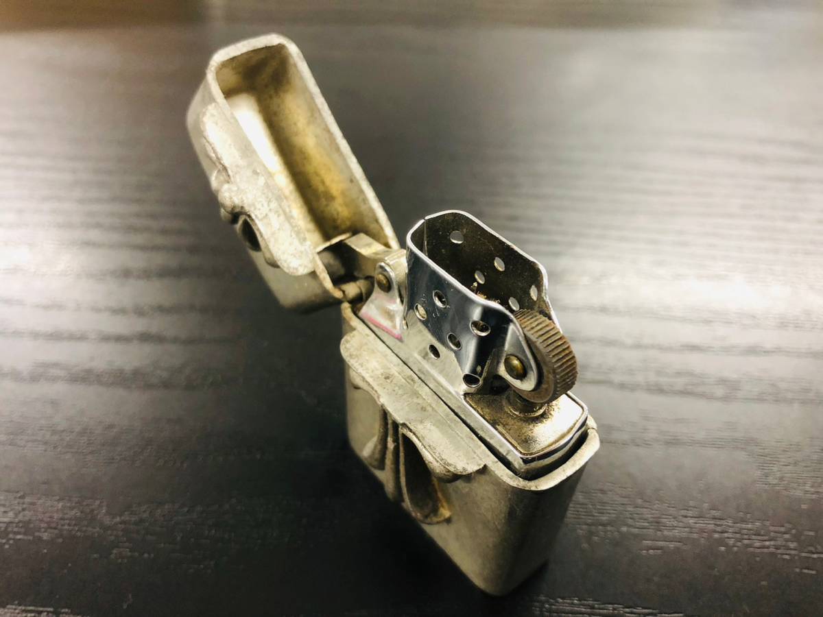 B◇CHROME HEARTS クロムハーツ 1991 STERLING ZIPPO ジッポー ALL 