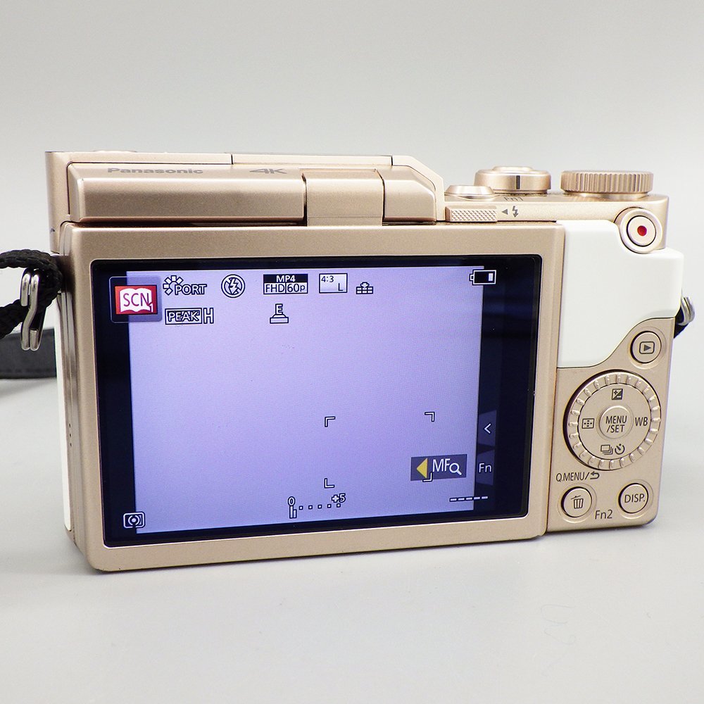 1円～ Panasonic パナソニック LUMIX G DC-GF10 ホワイト + G VARIO 1