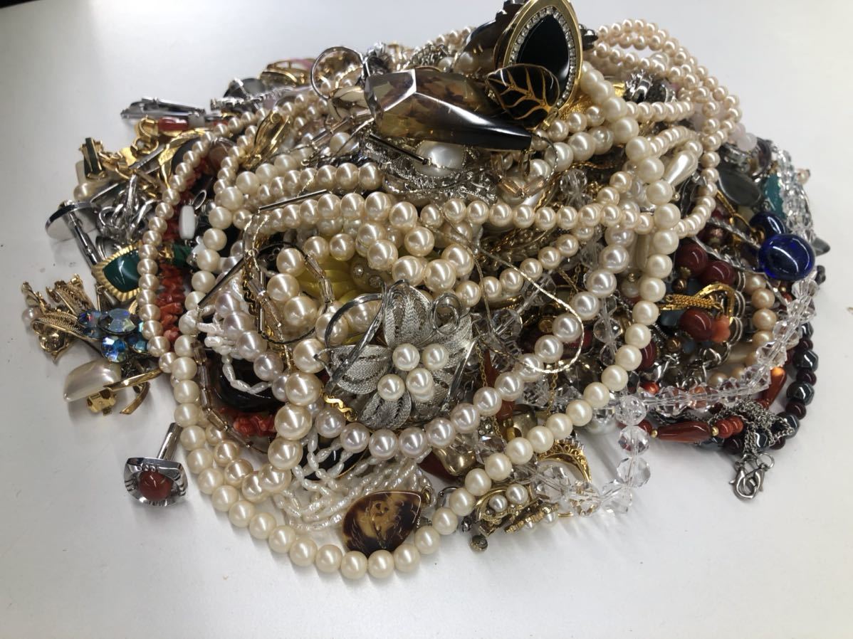 ◯メッキアクセサリー大量セット 約1.95kg Yahoo!オークション