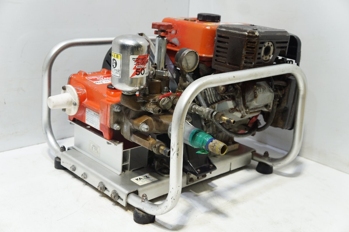 9】25 動力噴霧機 初田 ハツタ YS-221 単体動噴 噴霧器 ポンプ