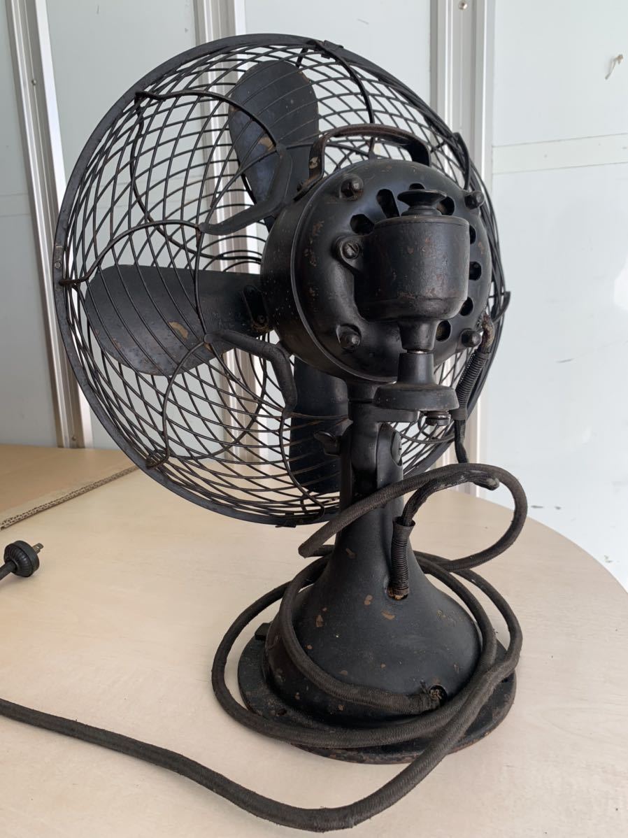 アンティーク 扇風機 交流電気扇 C-7032 芝浦製作所 2-25-3A 昭和