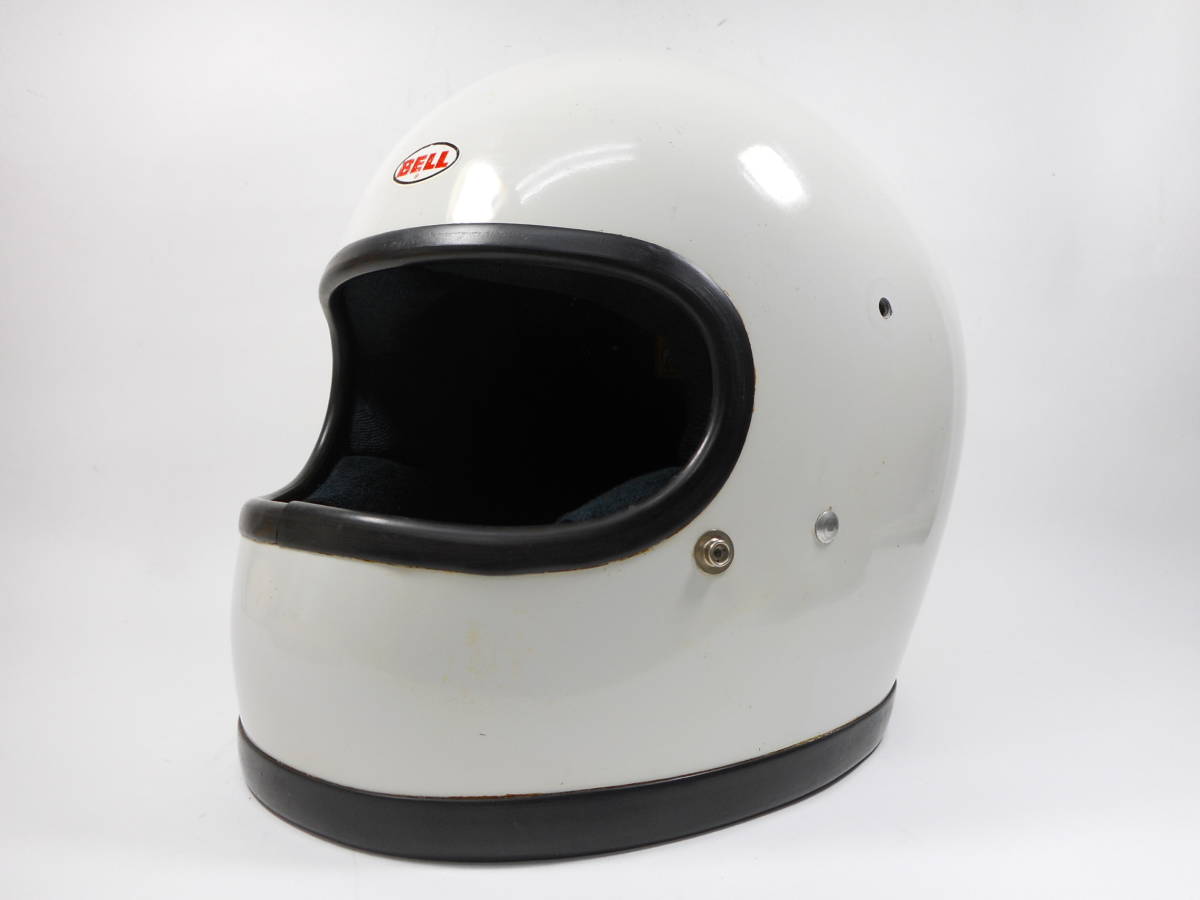 週末セール 美品 BELL STAR 70SNELL 本物保証，セール】 70s 初期 BELL STAR フルフェイスヘルメット 7 3/8