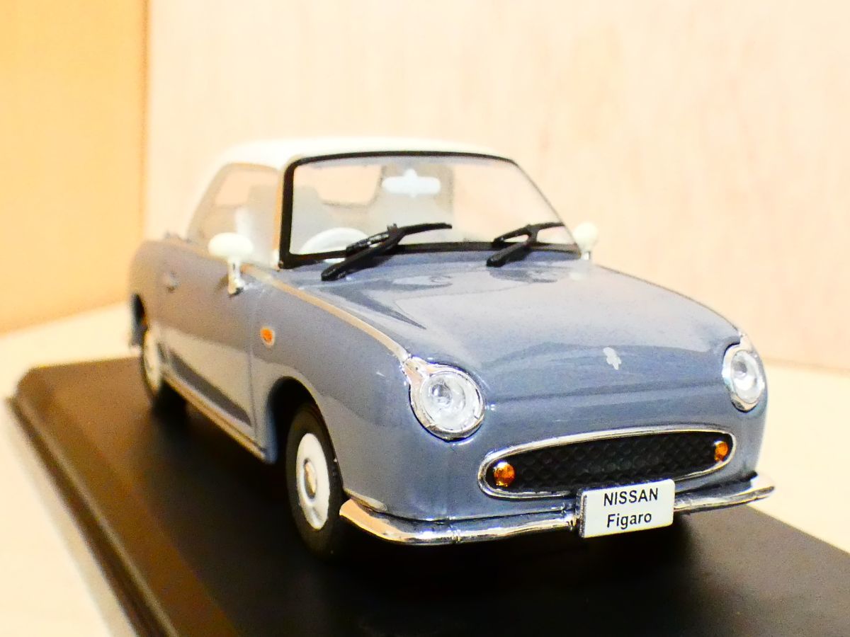 アシェット 1/43 国産 名車 コレクション 日産 フィガロ 1991