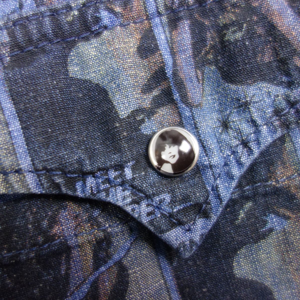 美品 HYSTERIC GLAMOUR ヒステリックグラマー 0213AH07 ガール総柄 