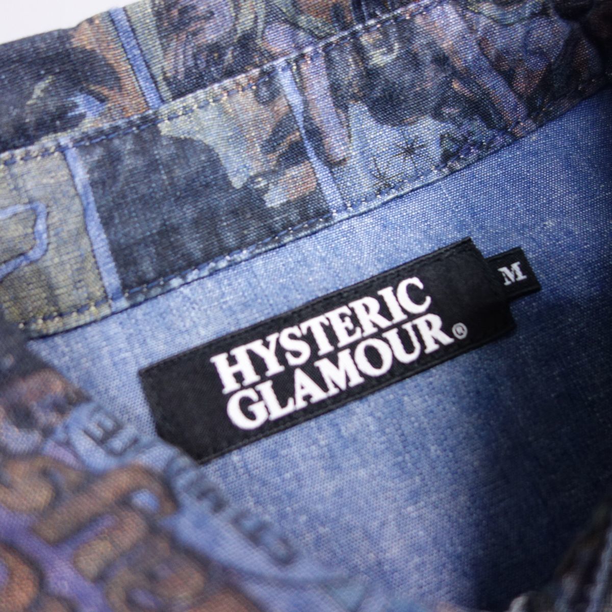 美品 HYSTERIC GLAMOUR ヒステリックグラマー 0213AH07 ガール総柄 