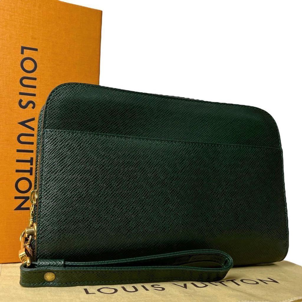 【超激得，格安】 極 ルイヴィトン Louis Vuitton タイガ バイカル エセピア セカンドバッグ 鞄 カバン メンズ クラッチバッグ M30184(タイガライン)｜売買されたオークション情報、yahooの商品情報をアーカイブ公開 かばん、バッグ