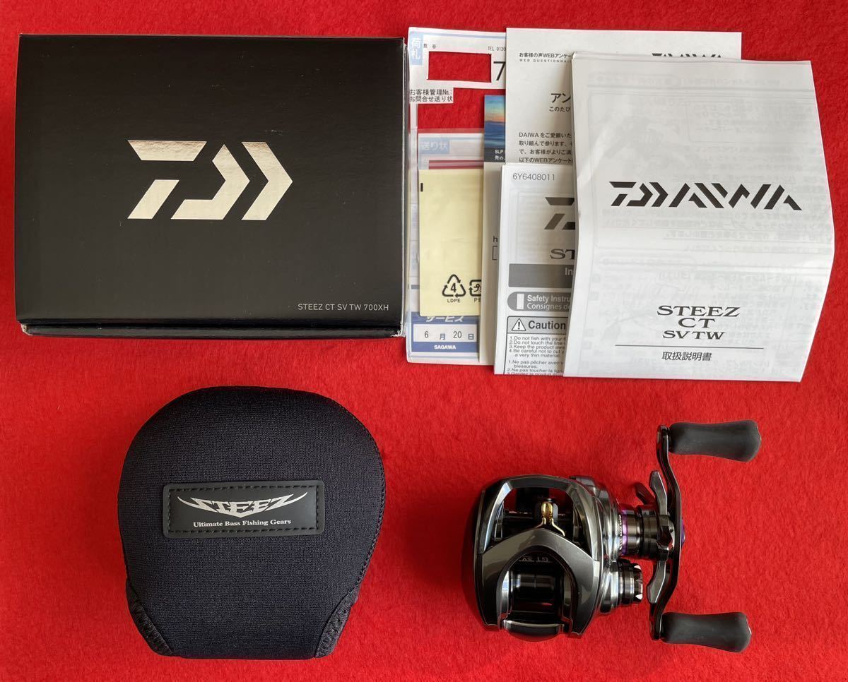 STEEZ 19 s*1様 CT （右巻）未使用品 700XH TW SV リール