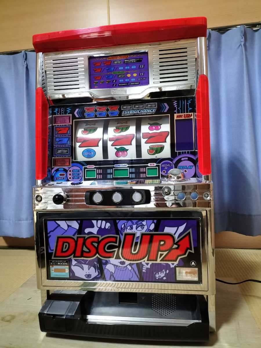 Sammy パチスロ実機 4号機 初代 ディスクアップ ☆4号機 初代ディスクアップ DISC UP サミー パチスロ実機 スロット