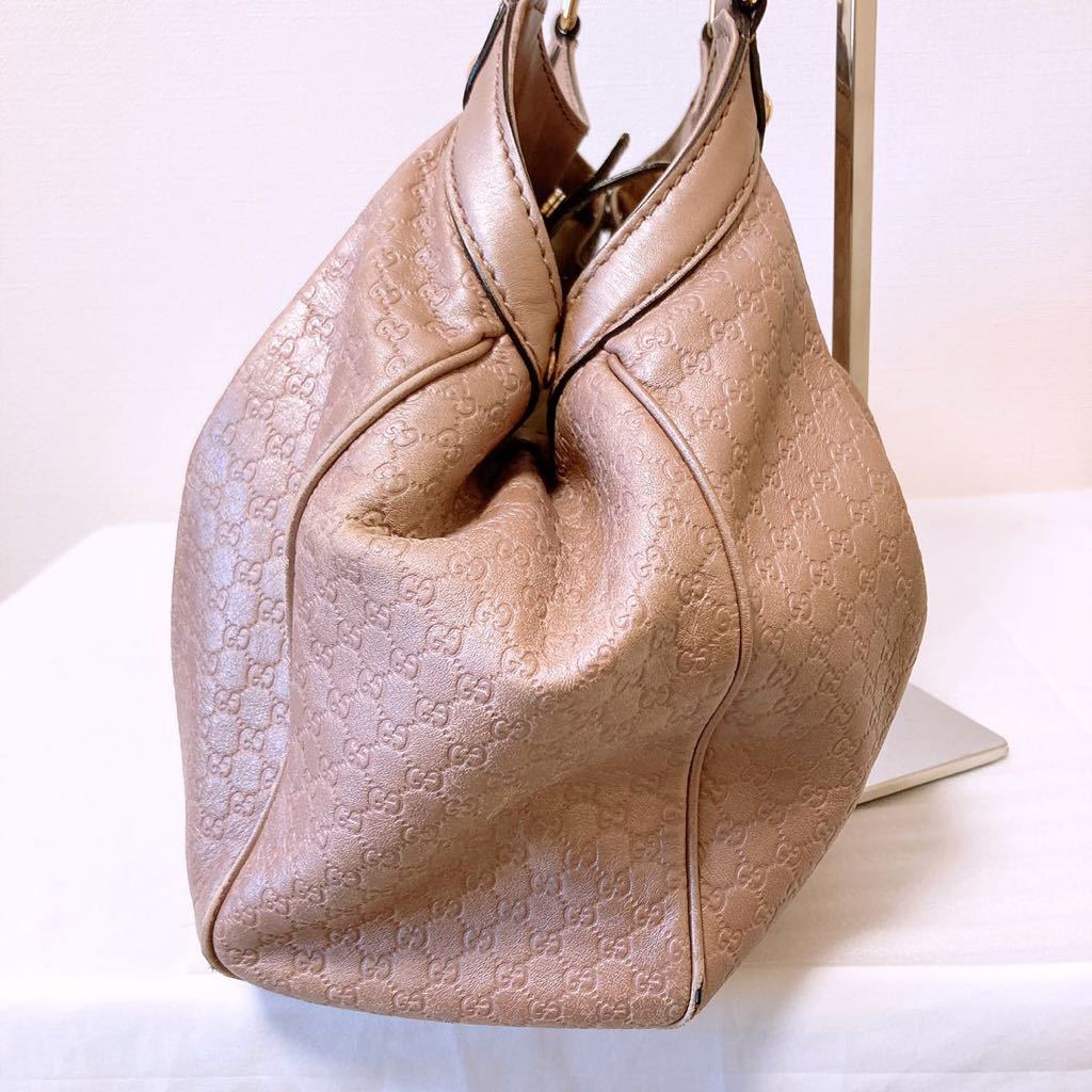 1円】 GUCCI グッチ 211944 スーキー マイクロGG 型押し ピンク