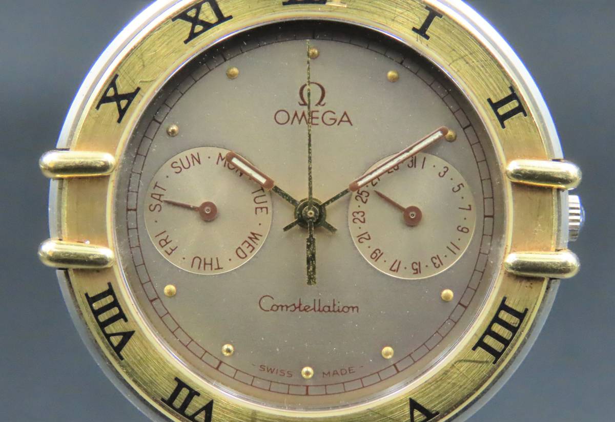 1円～! 稼動品☆正規品 OMEGA オメガ コンステレーション デイデイト 