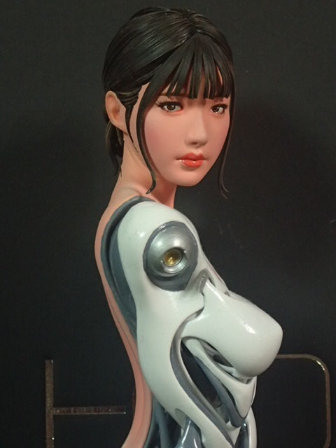 Hb02 Android 海洋堂元箱あり HB02アンドロイド HOLLOW BODY SERIES 原型K ガレージキット レジン 組立塗装済み完成品 検 ...
