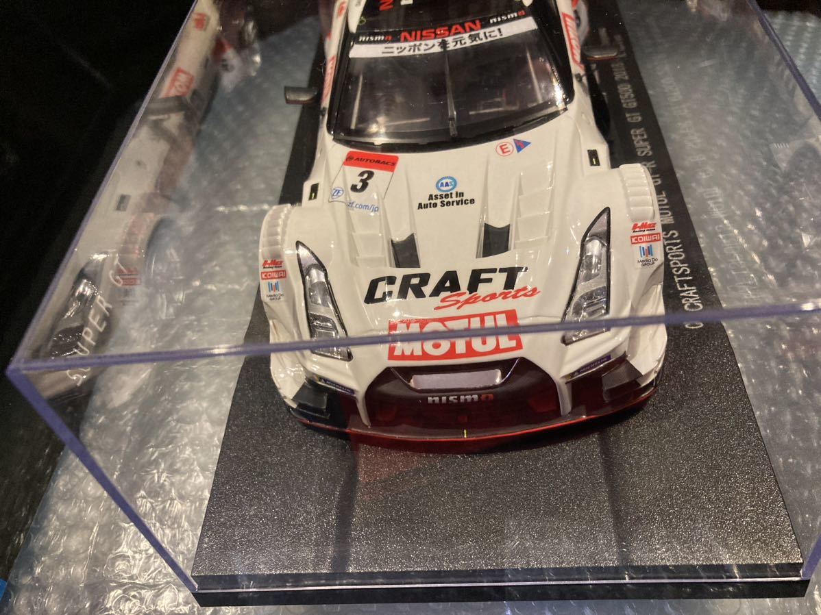 EBBRO 1/18 クラフトスポーツ モチュール GT-R 3号車 2018 SUPER GT
