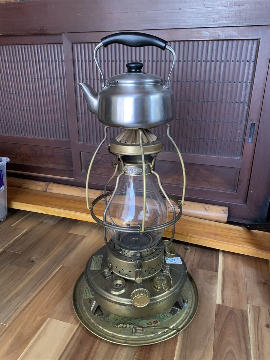 五徳のみ】ニッセン石油ストーブIS-1型 IS-3型対応ハンドメイド真鍮製