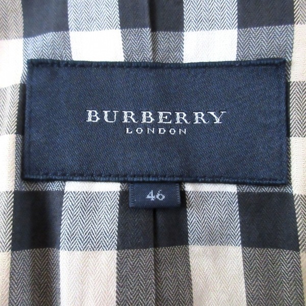 LONDON BURBERRY バーバリー バーバリーロンドン サイズ:46 良好◇BURBERRY サイズ46の通販 (バーバリーロンドン) トレンチコート サイズ46 半袖シャツ ライナー 薄手コート ノバ ロンドン XL