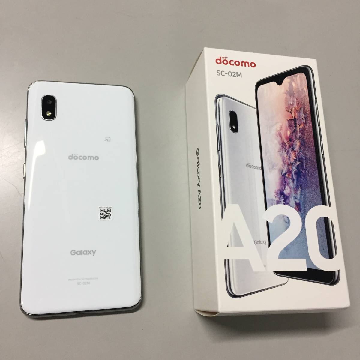 Galaxy A20 SC-02M docomo Samsung - | Red White Black Case A20, SIM