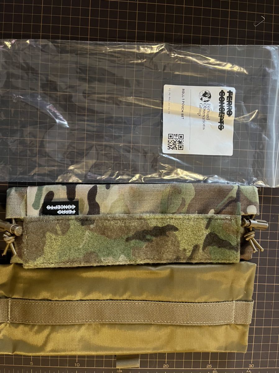 実物Ferro Concepts Roll 1 Trauma Pouch (Color: MultiCam) EAGLE