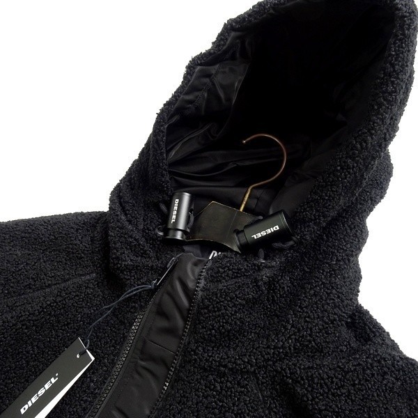 DIESEL ディーゼル 定5.4万 G-TEDDY JACKET 高保温ボア×高耐久ナイロン  