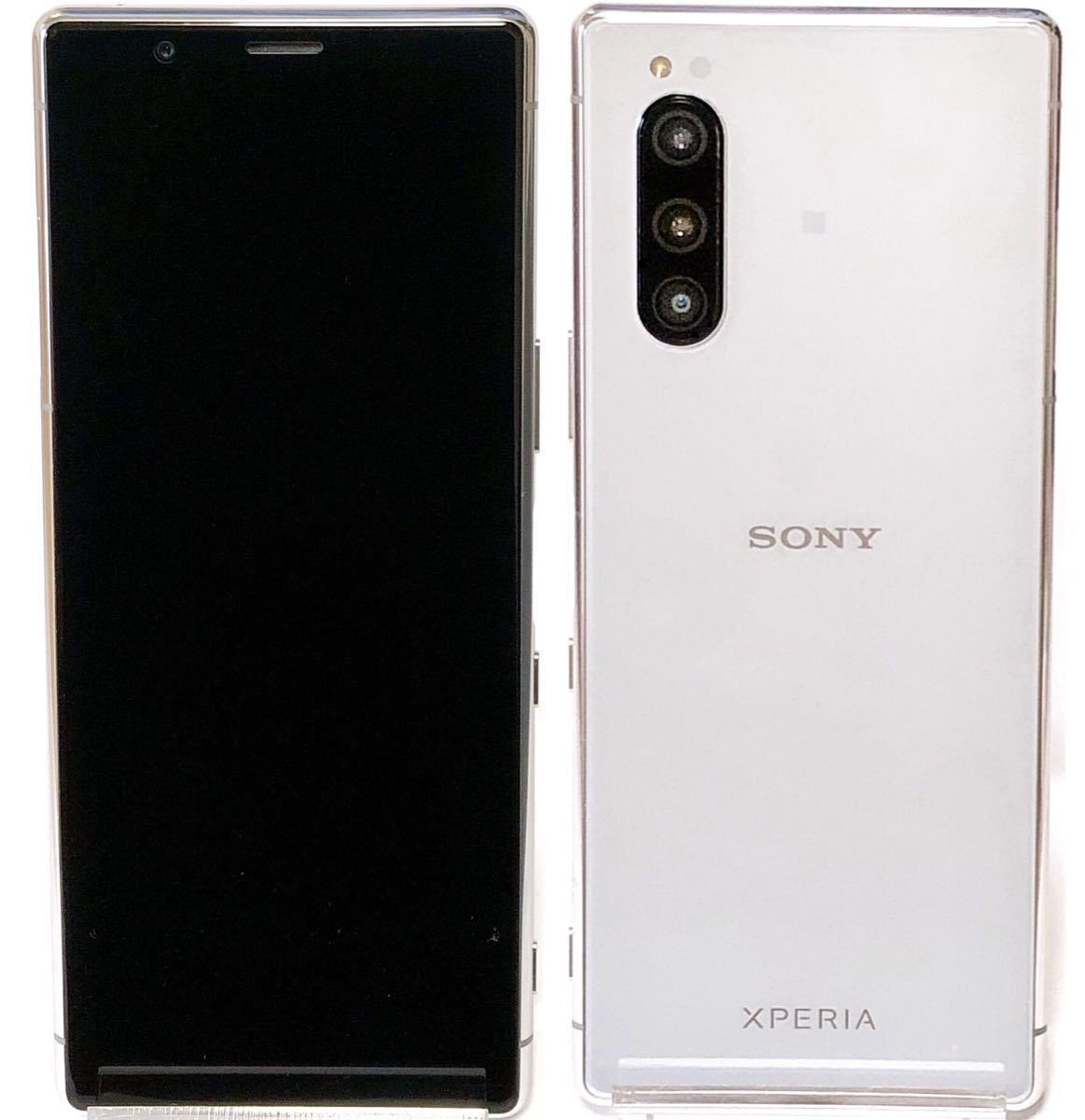 ★送料無料♪　SONY Xperia 5 128GB J9260JP H　グレー ☆ 0 Xperia 128GB Factory Unlocked 6.1