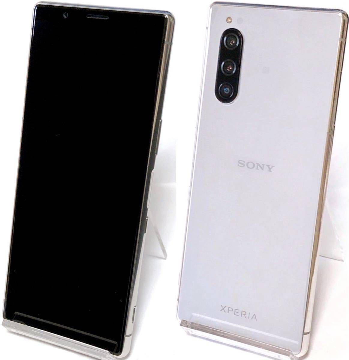 ☆送料無料♪ SONY Xperia 5 128GB J9260JP H グレー ☆ 0 Xperia
