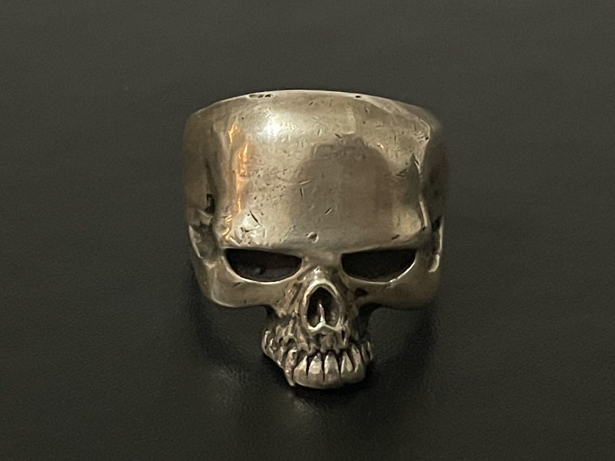 CRAZY PIG DESIGNSクレイジーピッグ EVIL SKULL RING エビルリング