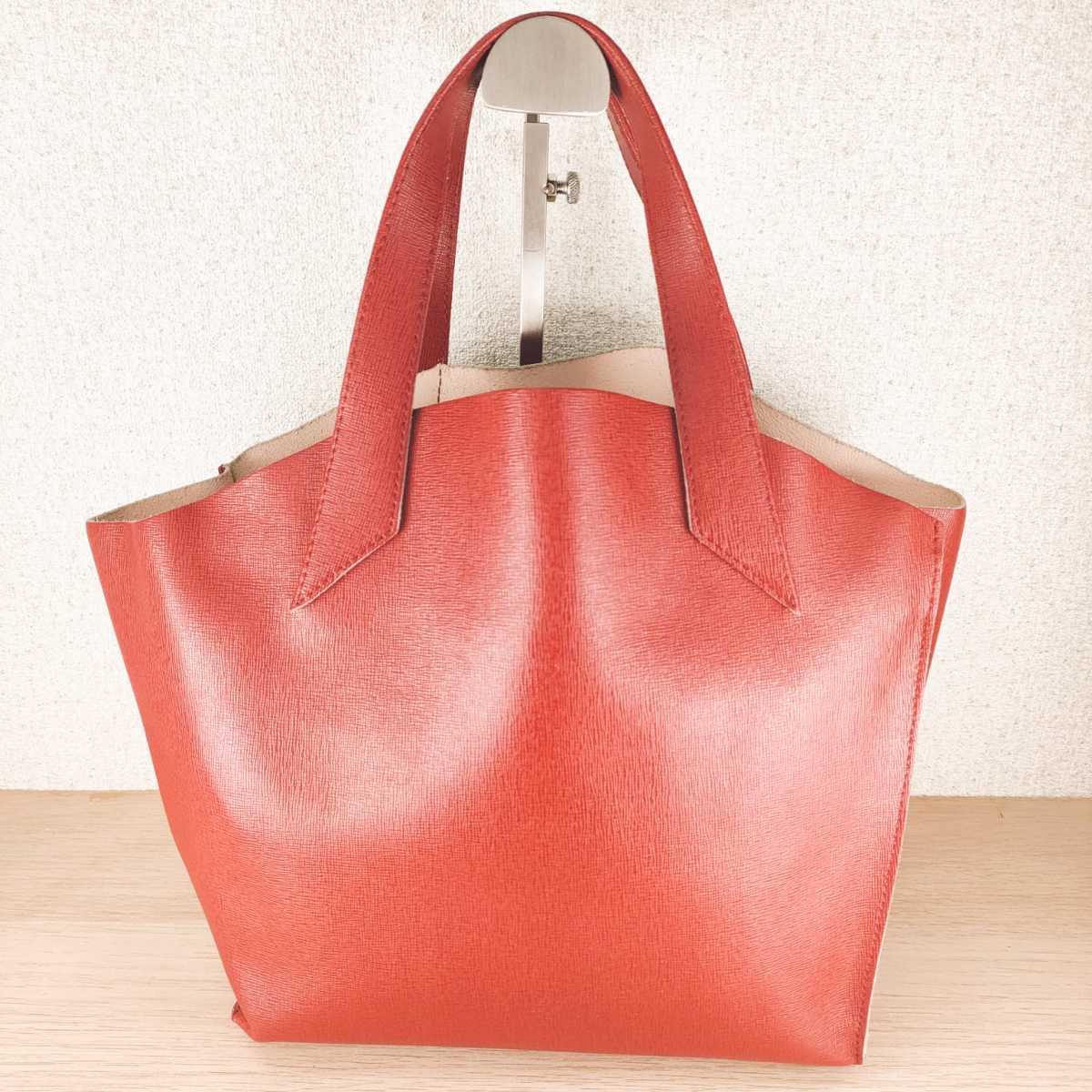 極美品】 未使用に近い FURLA フルラ ハンドバッグ トート 手提げ 