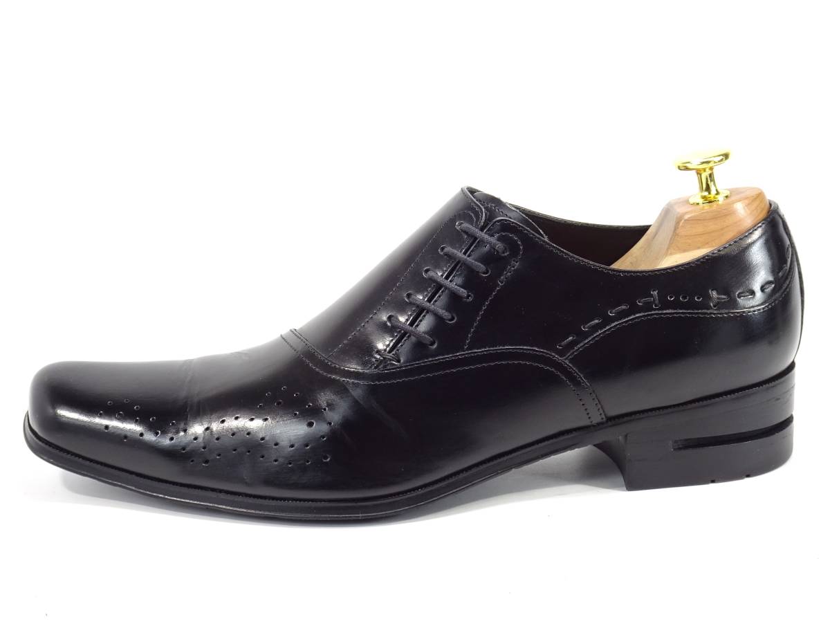即決 KATHARINE HAMNETT LONDON 25.0cm プレーントゥ キャサリンハム 