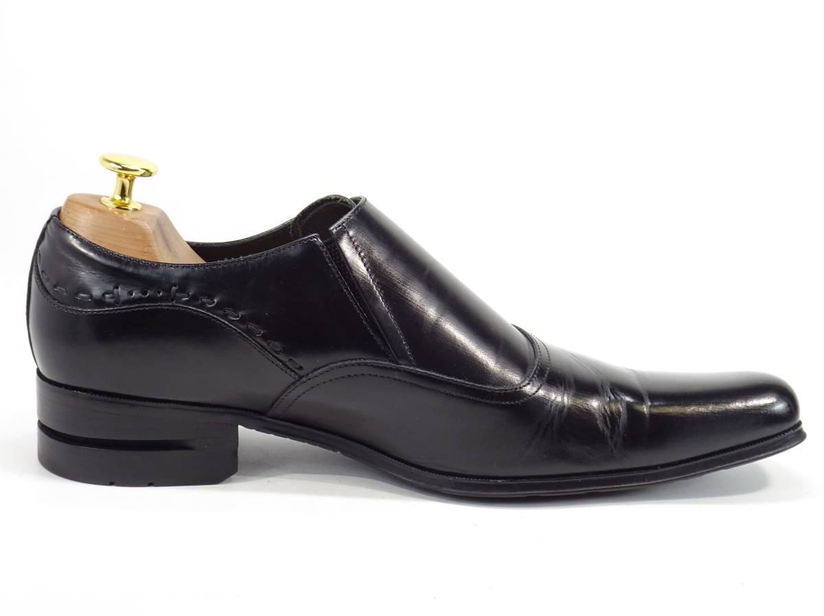 即決 KATHARINE HAMNETT LONDON 25.0cm プレーントゥ キャサリンハム 