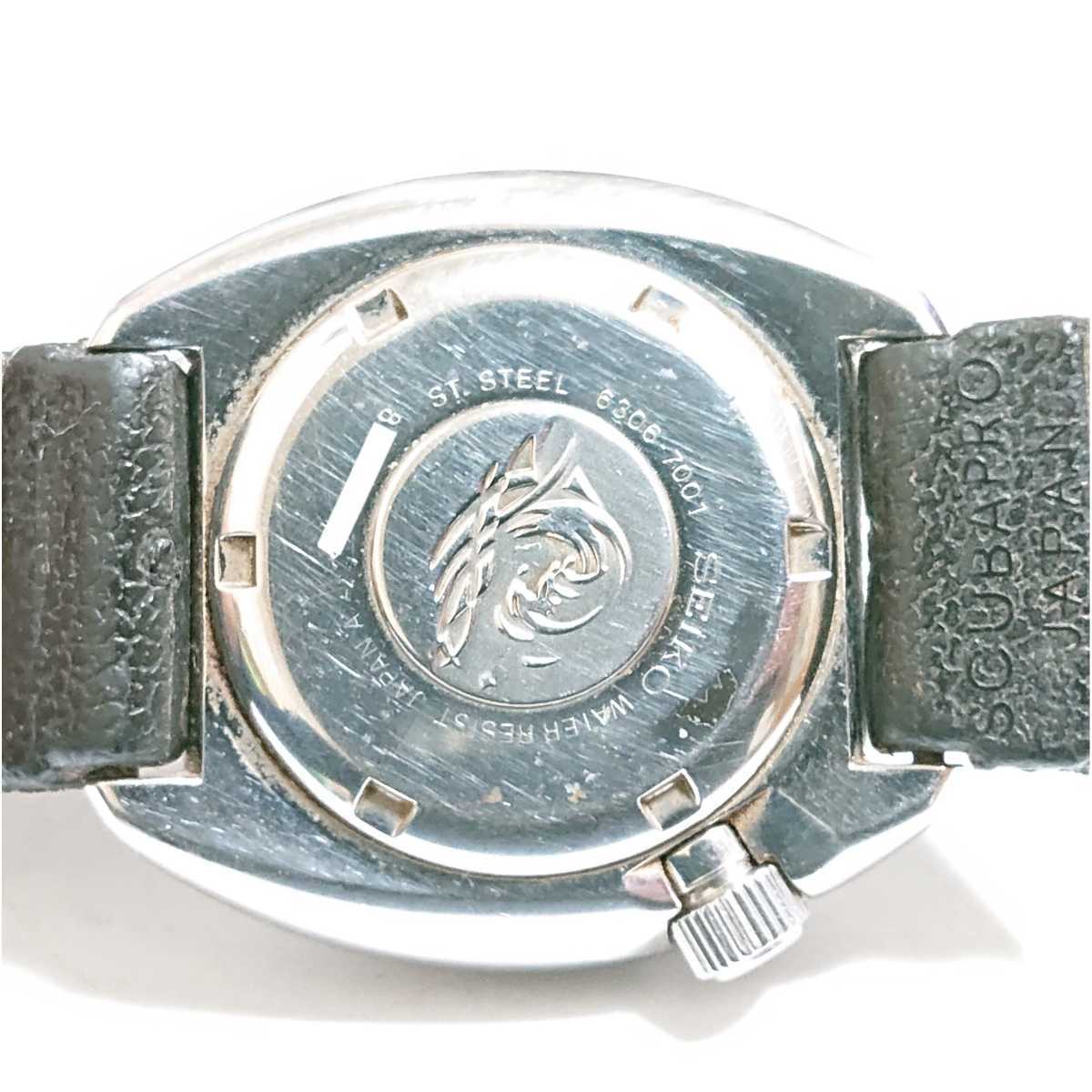 SEIKO 】 SCUBAPRO 450 6306-7001 セイコー 3rd ダイバー タートル 