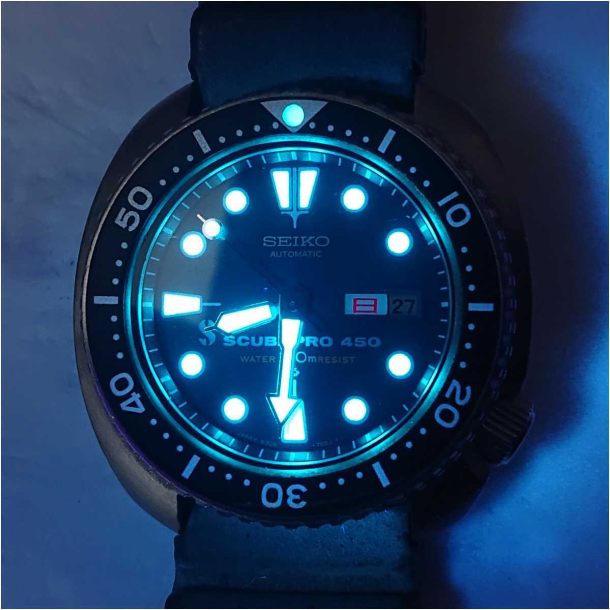 SEIKO 】 SCUBAPRO 450 6306-7001 セイコー 3rd ダイバー タートル 