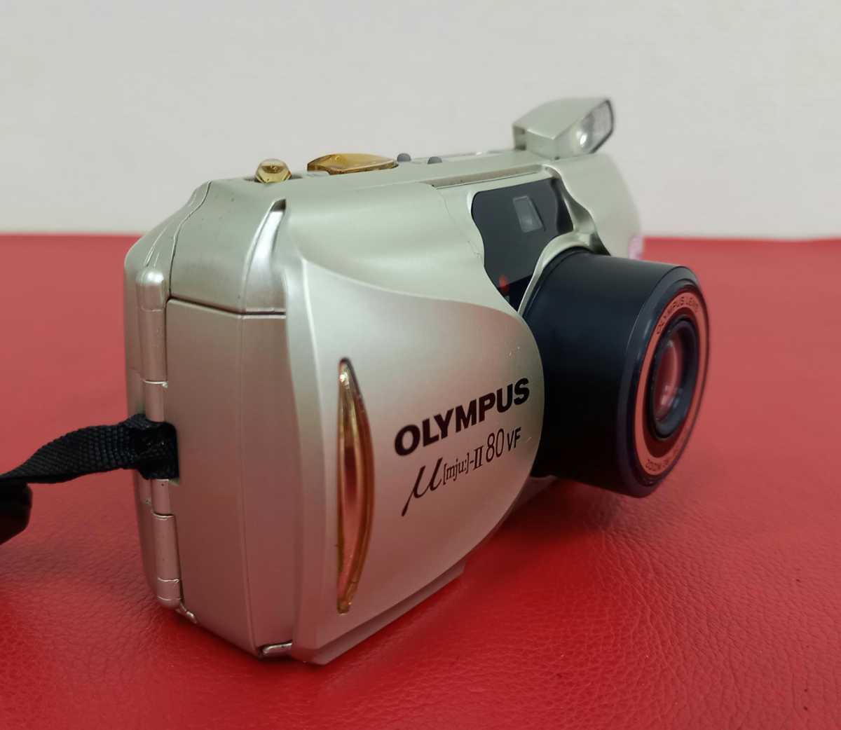 □A OLYMPUS μ[mju:]-II 80 VF ZOOM 38-80mm フィルムカメラ AF