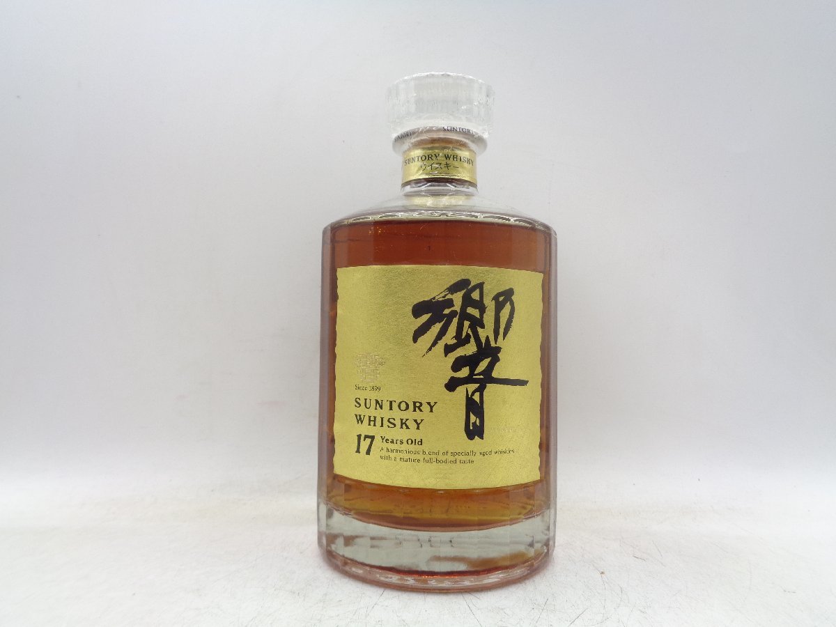 SUNTORY WHISKY HIBIKI 17年 サントリーウイスキー 響 ゴールドラベル