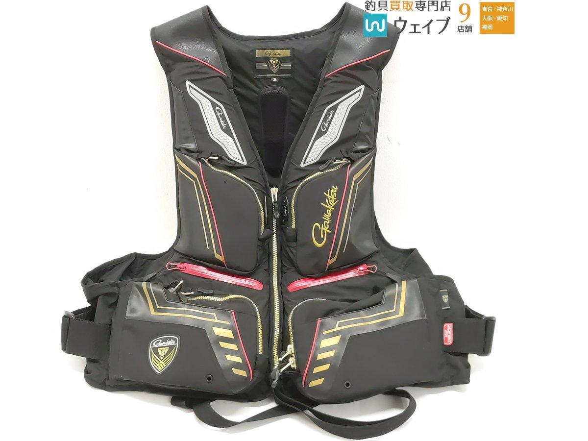 がまかつ ゴアウインドストッパーフローティングベスト GM-2186 がまかつ ゴアウィンドストッパー フローティングベスト GM-2186