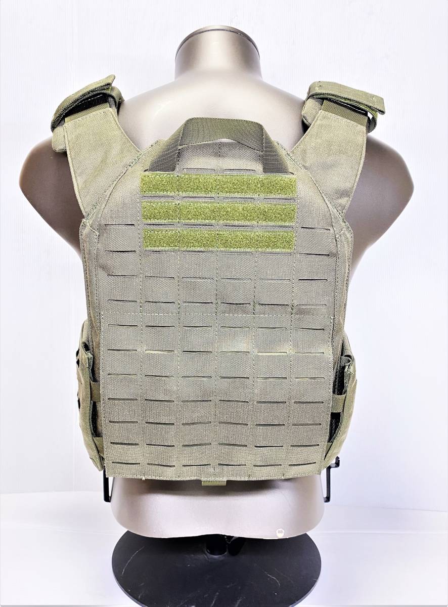 N.P.Factory NPC-2 レザーカット クイックリリース プレートキャリア 