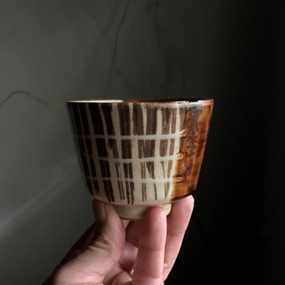 麦藁手 掛分 筒碗 瀬戸 | \u2013 瀬戸 蓋付茶碗 Souvenir 瀬戸本業窯