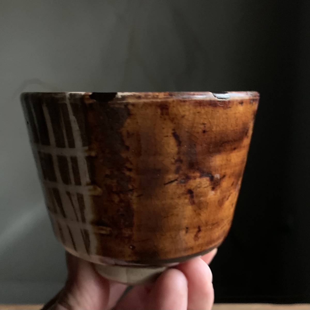 麦藁手 掛分 筒碗 瀬戸 | \u2013 瀬戸 蓋付茶碗 Souvenir 瀬戸本業窯