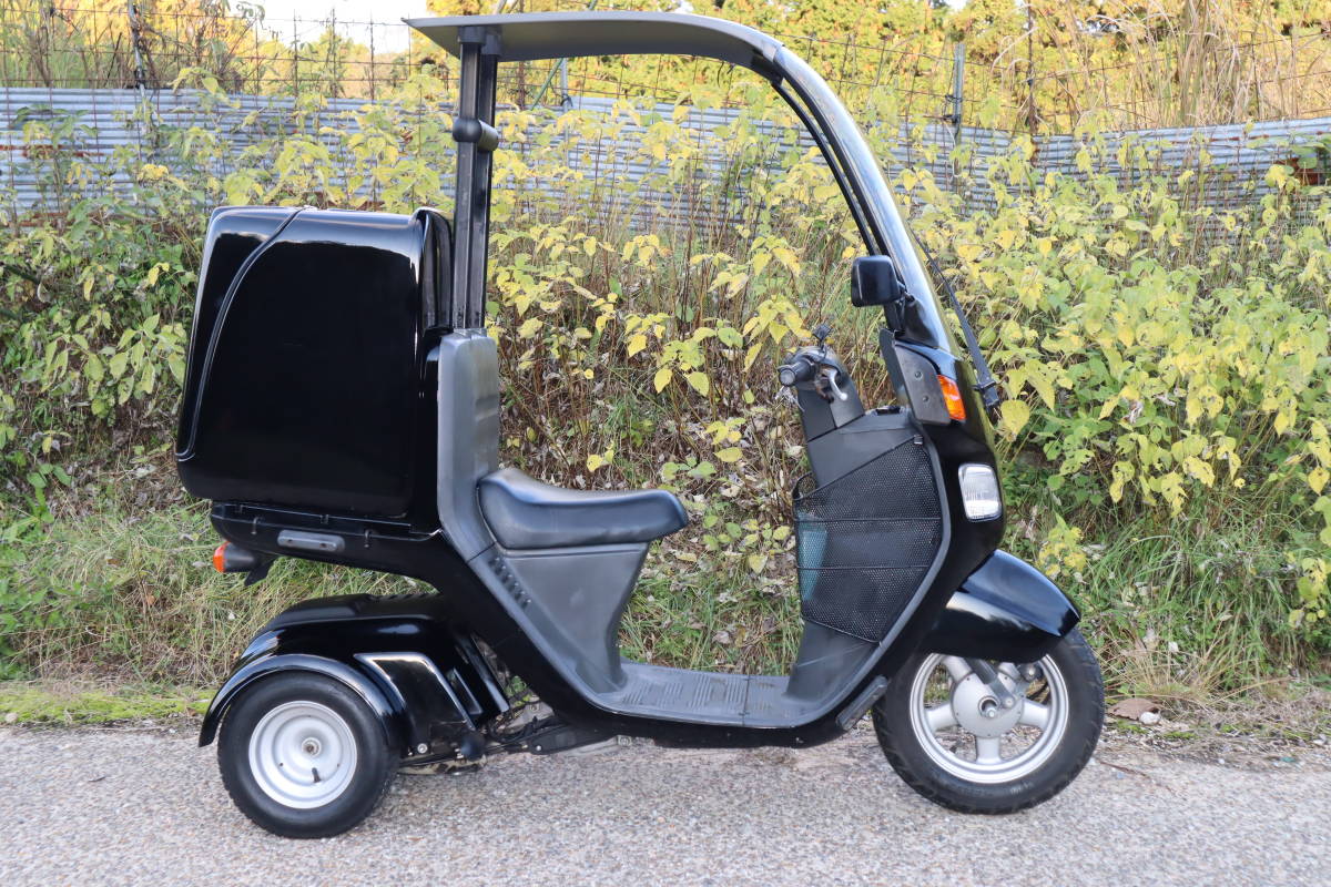 ホンダ 4サイクル ジャイロキャノピー 軽量グラスファイバー製 鍵付き 