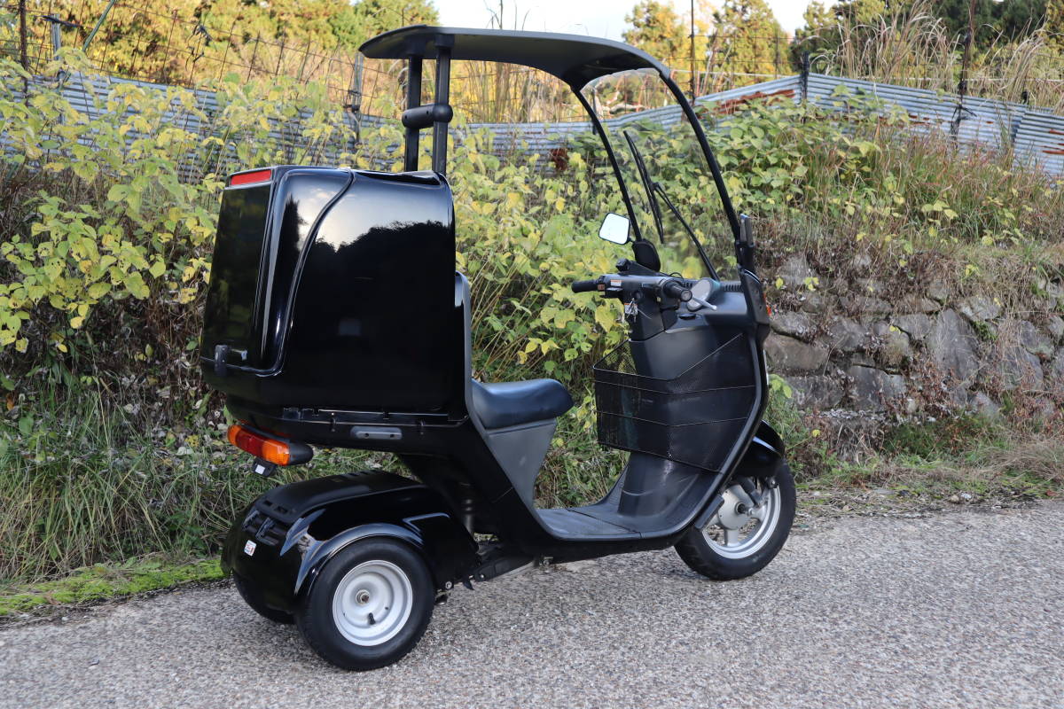 ホンダ 4サイクル ジャイロキャノピー 軽量グラスファイバー製 鍵付き 