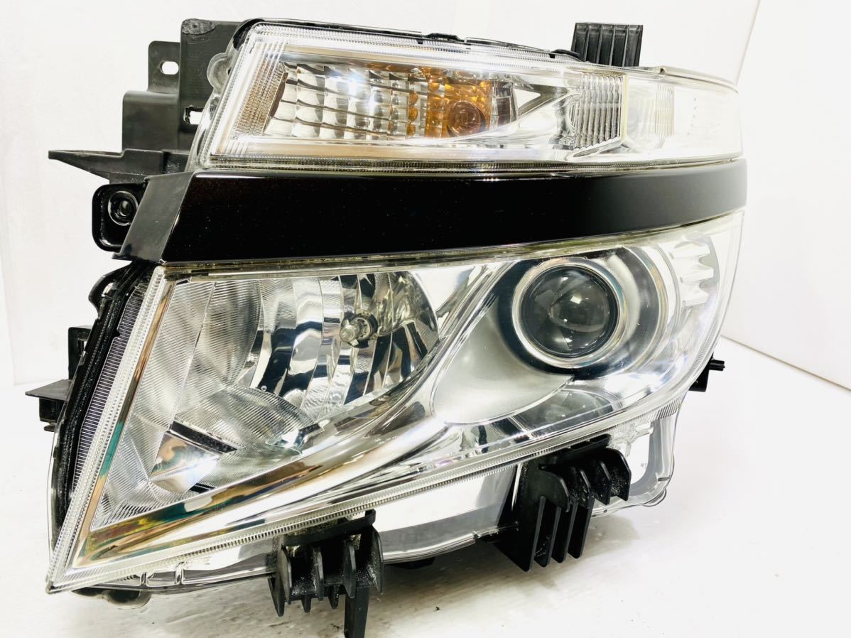 バラスト付 日産純正 AFS 前期 E52 エルグランド HID ヘッドライト 