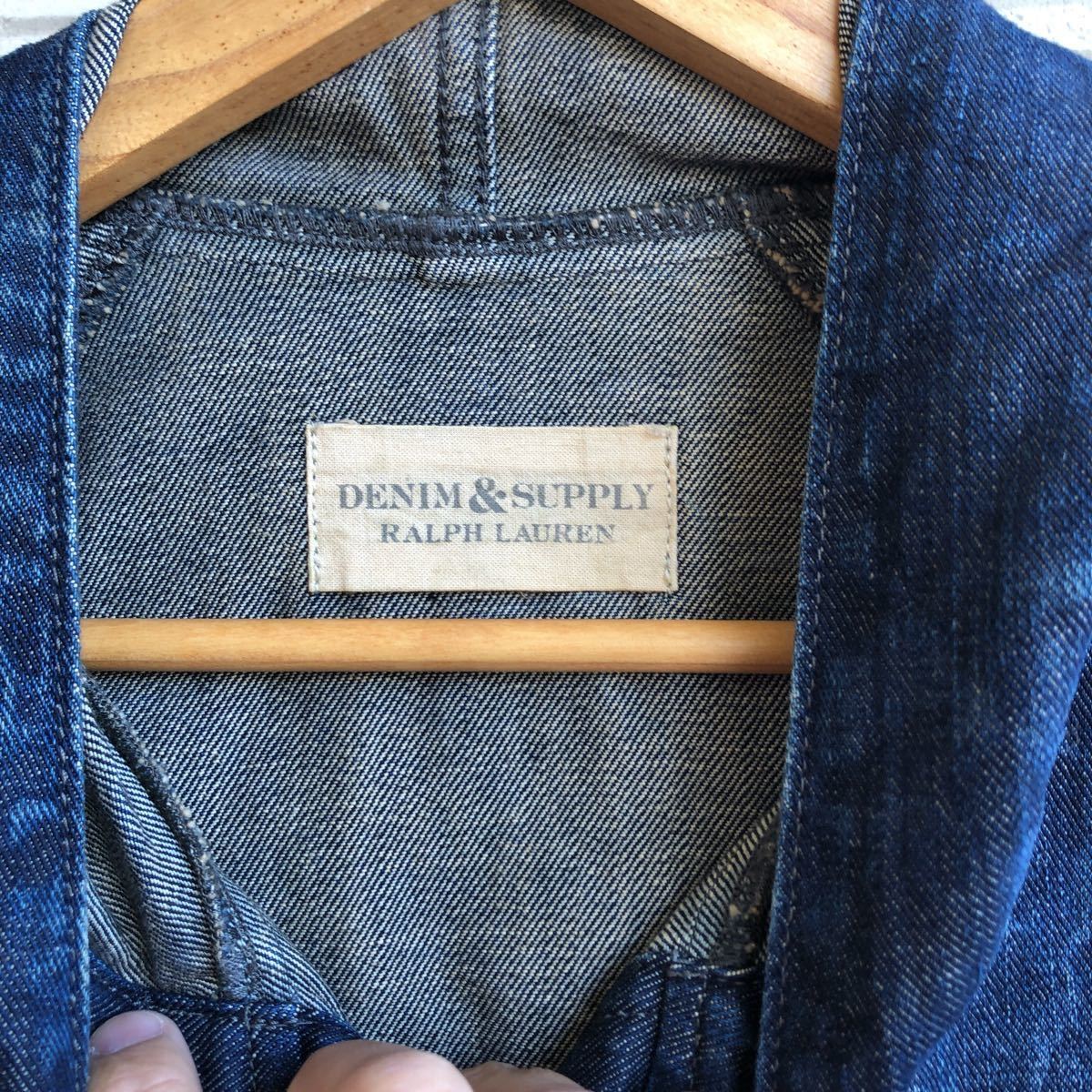 アノラックパーカー 古着 denim&supply ラルフローレン Ralph Lauren 