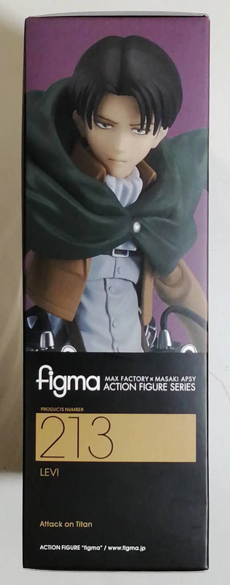 リヴァイ 進撃の巨人 0 figma 可動フィギュア [進撃の巨人] マックスファクトリー レビュー 新品figma(フィグマ) No.213 ABS&amp;PVC製 公式通販 未開封 完成品 FIG]figma(フィグマ) MAXFACTORY