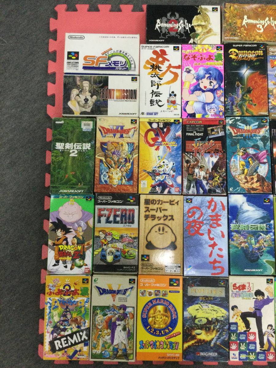 最終値下げ　 スーパーファミコンソフト　11点セット GF6858/120/931】ジャンク☆スーパーファミコン☆スーファミ☆カセット