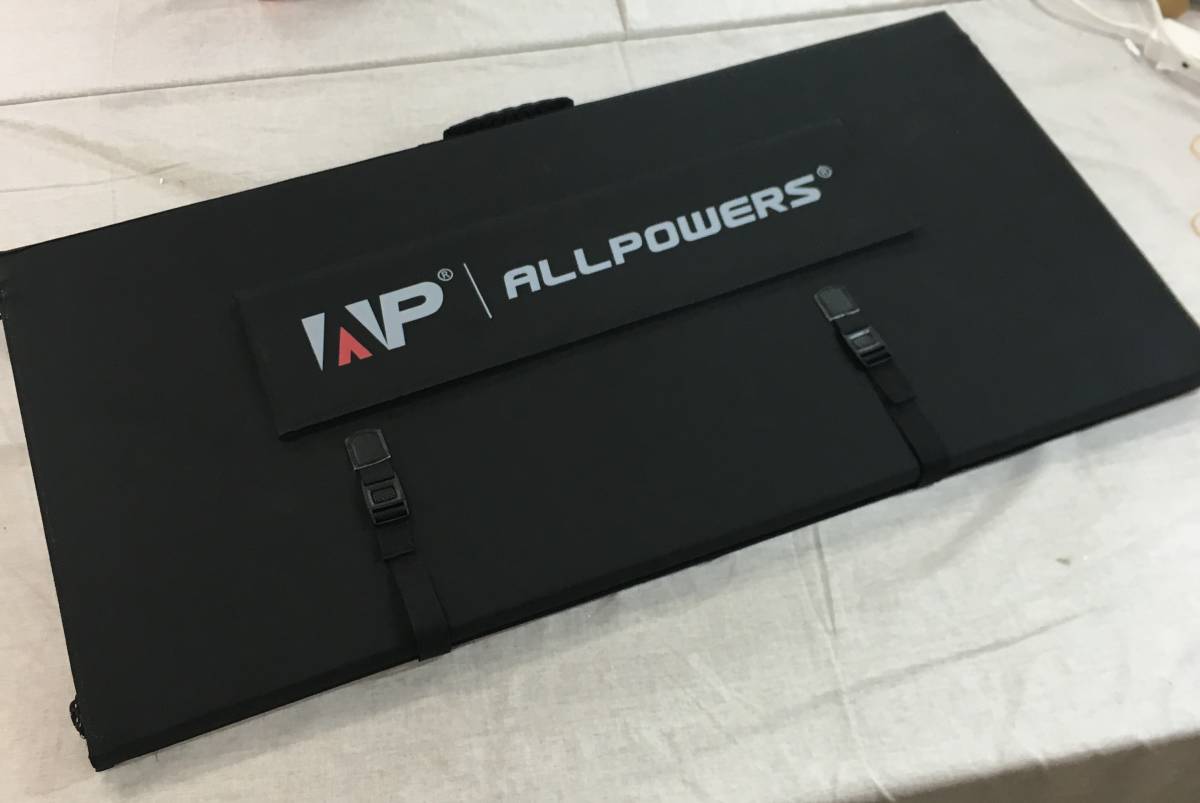 現状品 ALLPOWERS AP400 ソーラーパネル 400W 折りたたみ式ソーラー 