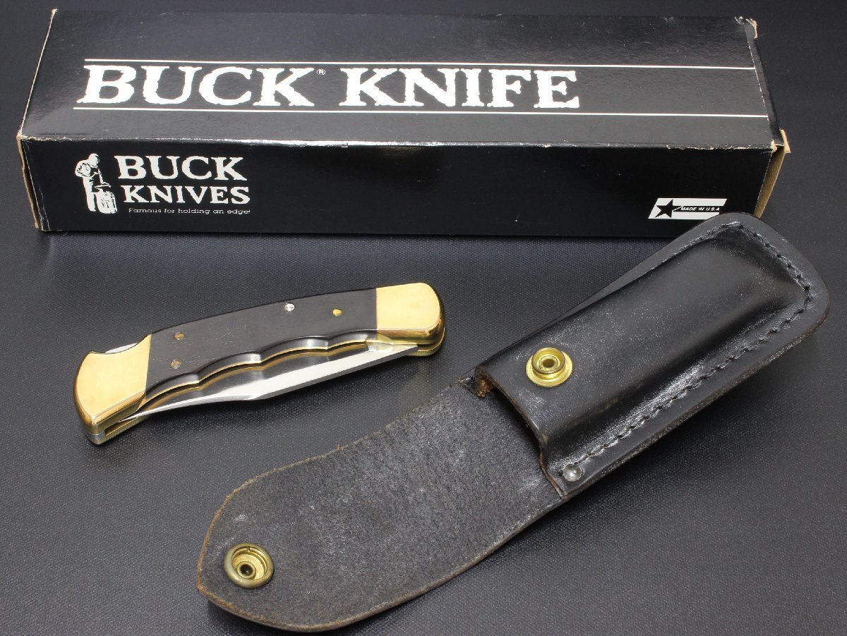 1S083 BUCK バック ナイフ フォールディングナイフ 110FG Finger 