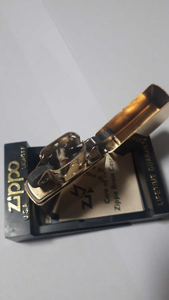 未使用 Marlboro Zippo Brass Case マルボロ ブラス ジッポー 1997年