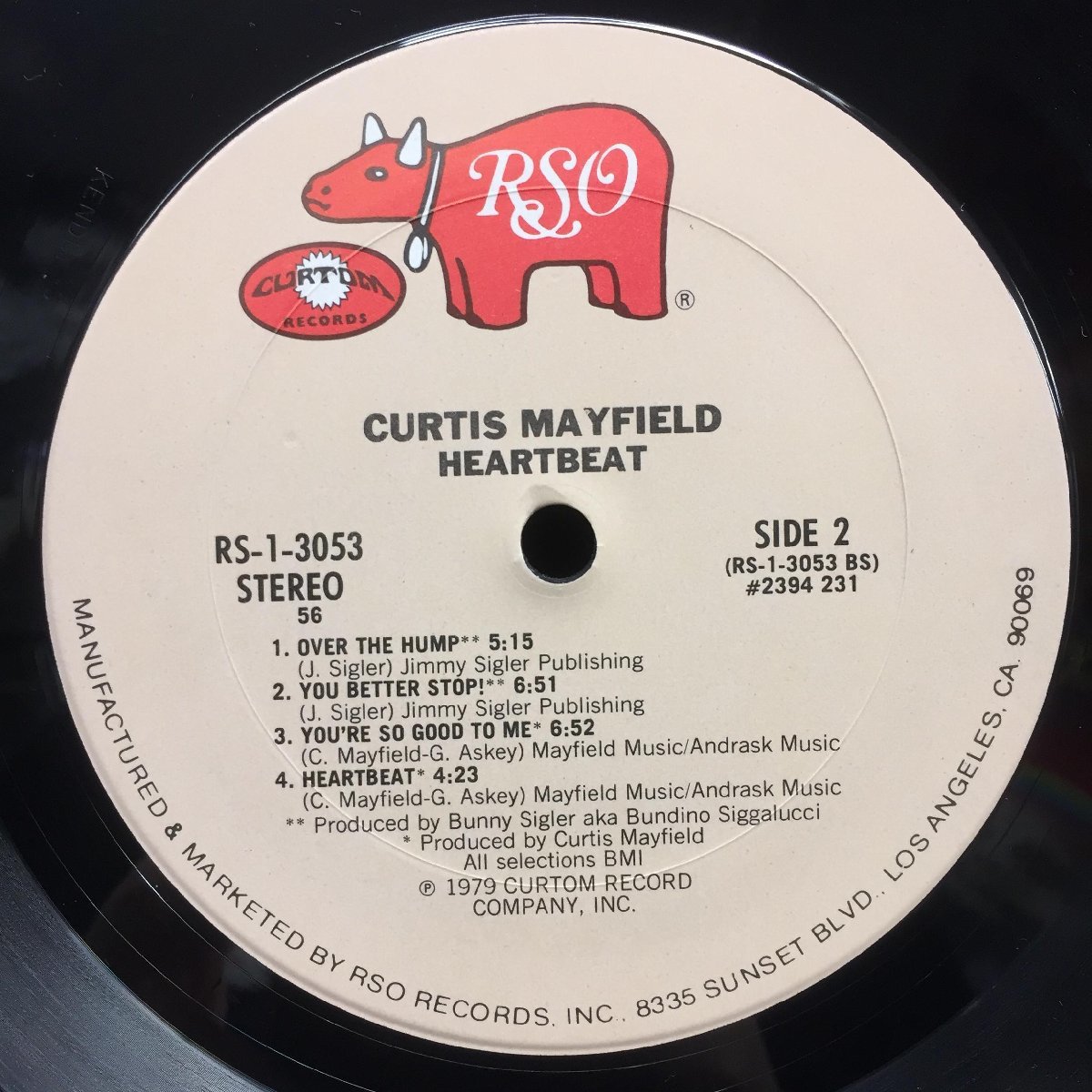 Heartbeat Curtis Mayfield ⁄ | – Something Vinyl eBay to Album