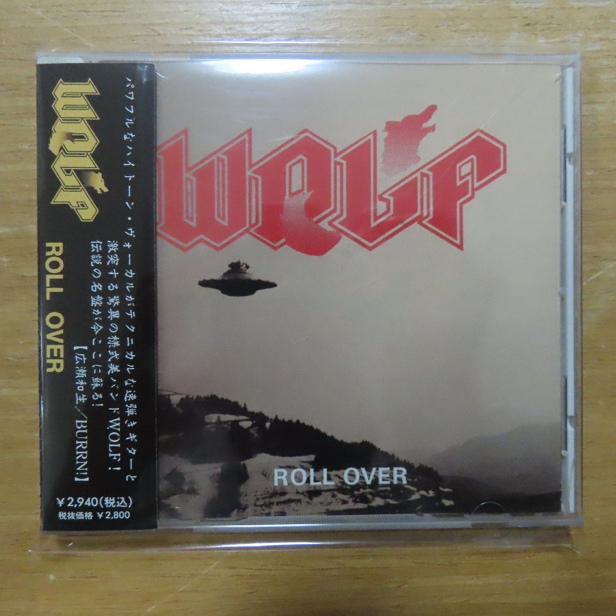 CD WOLF ウルフ　ROLL OVER ロールオーバー　1991年盤　帯付き ロールオーバー Over Club Country Chemtrails WOLF The Lana Del Rey