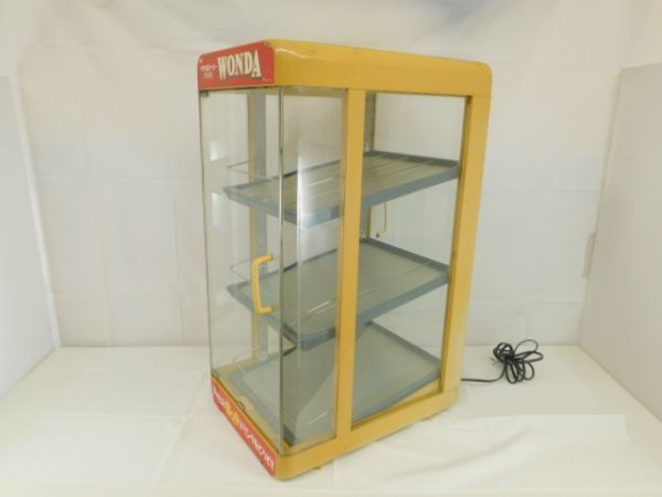 事務・店舗用品 【缶ウォマー】アサヒ WONDA ショーケース 3段